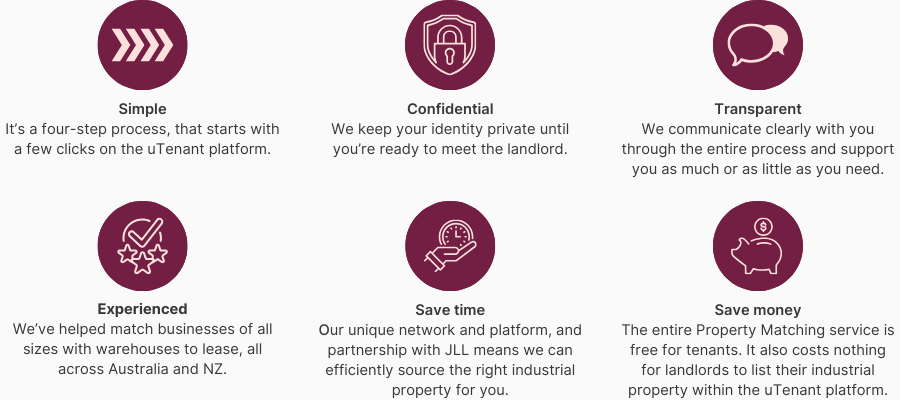 Benefits of using uTenant's free online platform to find a warehouse to lease